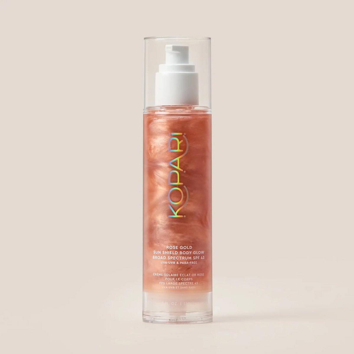 Rose Gold Sun Shield Body Glow Sunscreen SPF 45