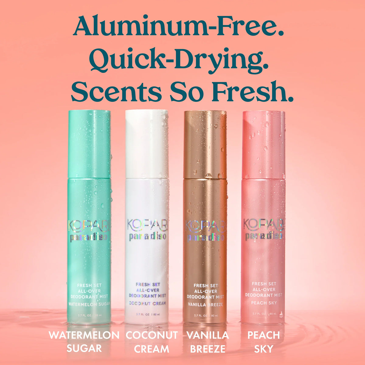 Sweat to Sweet Deodorant Mist Kit