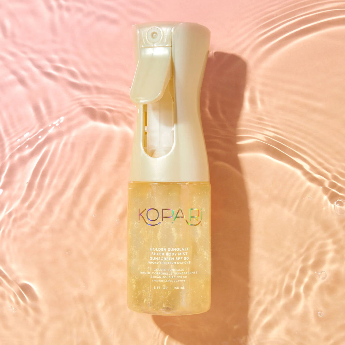 Golden Sunglaze Sheer Body Mist Sunscreen SPF 50