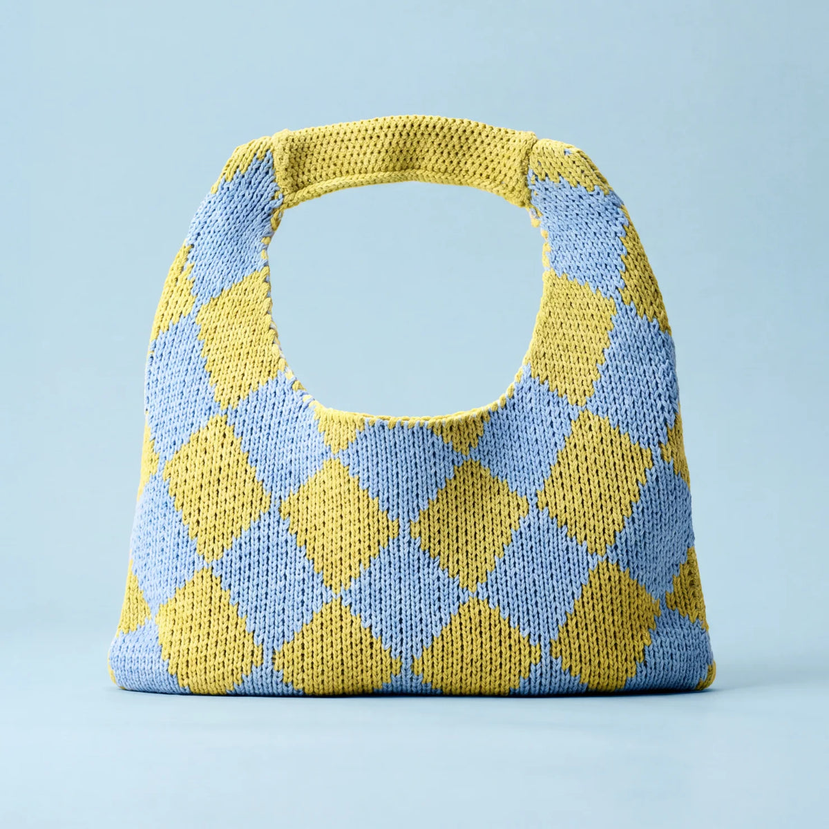 Diamond Knit Tote