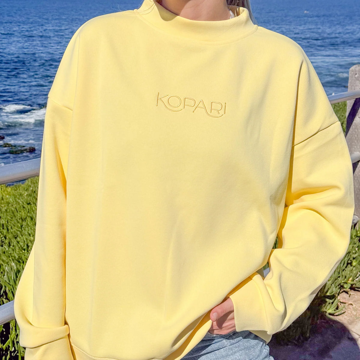 Kopari Mockneck Sweatshirt