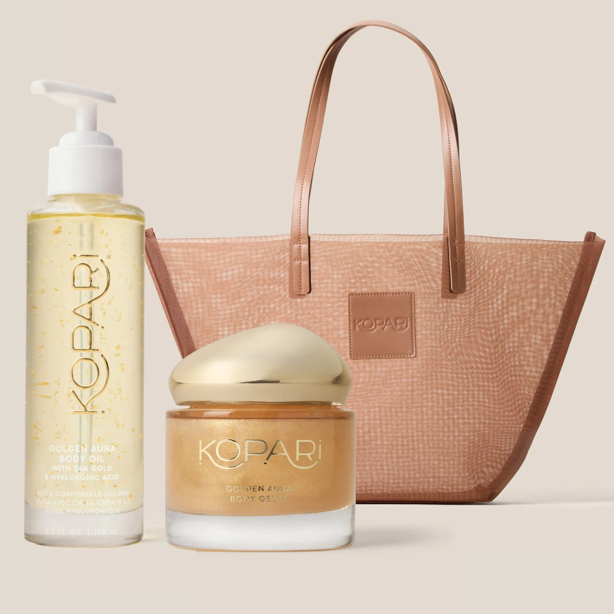 Golden Aura Glow Body Set